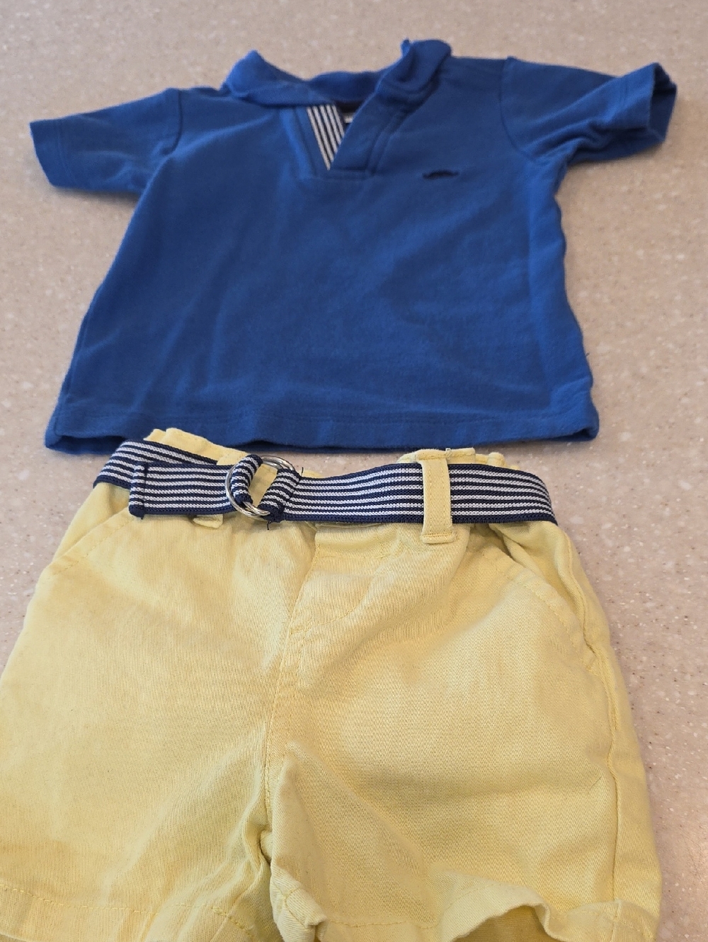 Blue Boys' Polo Shirt - Unbranded